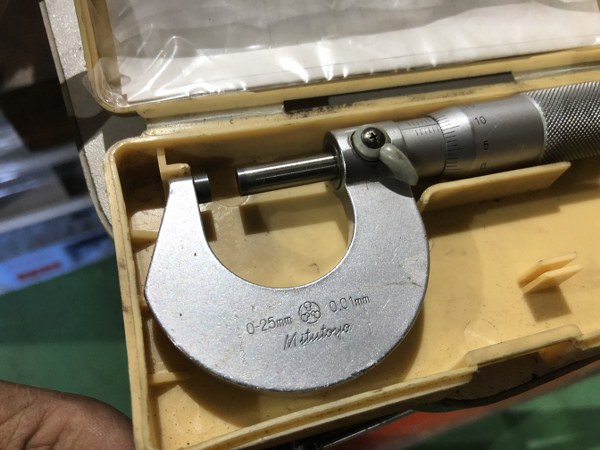 中古Outside micrometer [外側マイクロメーター]0～25mm ミツトヨ/Mitutoyo