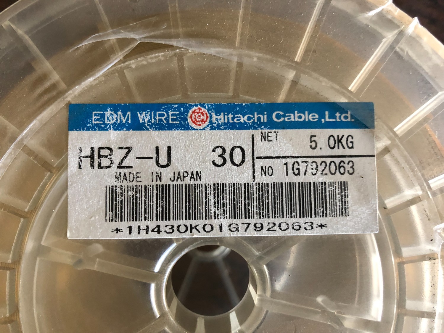 中古Other ワイヤ放電加工用電極線（EDMワイヤ）HBZ-U30 HITACHI CABLE