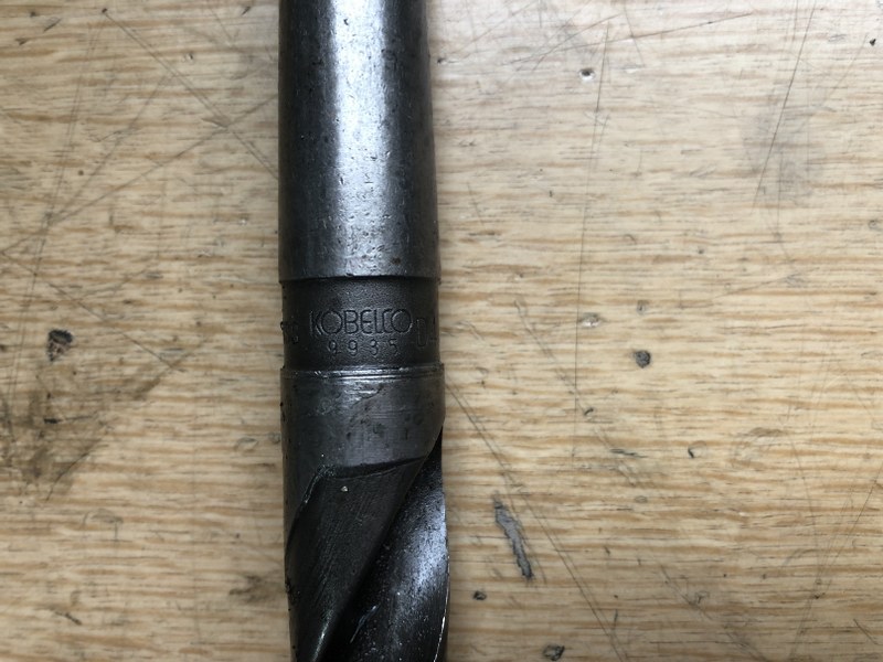 中古Taper shank drills [テーパーシャンクドリル]φ24.5 コベルコ/KOBELCO