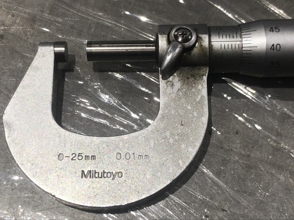 中古外側マイクロメーター [外側マイクロメータ]0～25mm ミツトヨ/Mitutoyo
