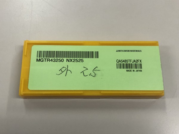 中古Cutting Exchange Chip 【チップ】MGTR43250 NX2525 三菱/MITSUBISHI