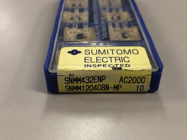 中古Cutting Exchange Chip [チップ]SNMM120408N-MP Sumitomo/住友