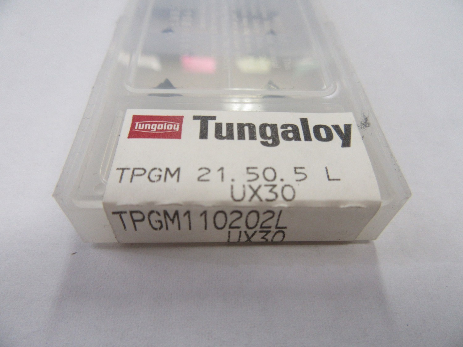 中古Cutting Exchange Chip チップ　Carbide Inserts TPGM110202L (UX30)  Tungaloy 