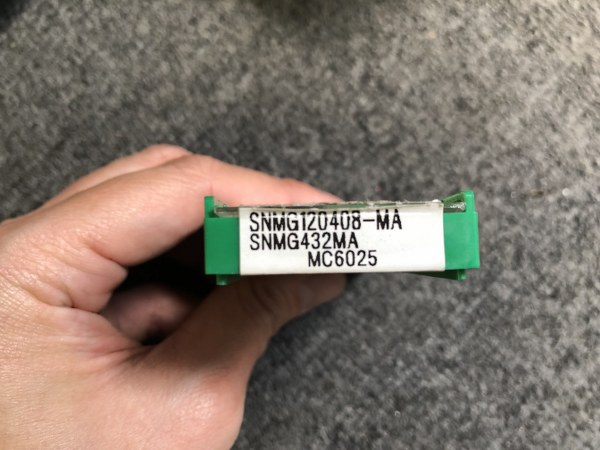 中古インサート（チップ） 「チップ」SNMG120408-MA MC6025 三菱/MITSUBISHI