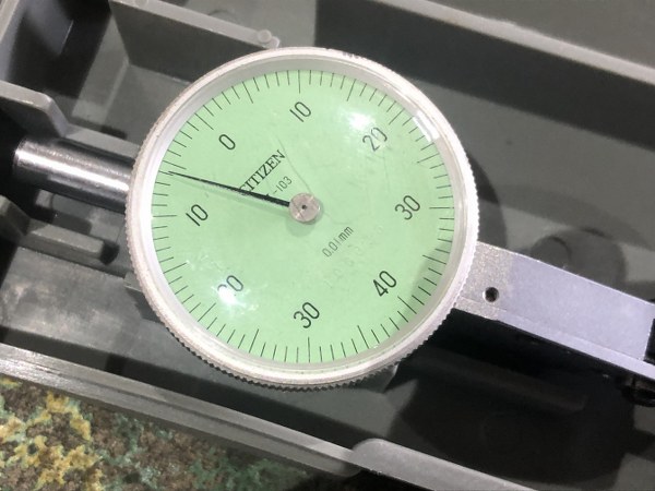 中古Dial gauge(Dial indicator) 「ダイヤルゲージ」不明 シチズンマシナリーCITIZEN