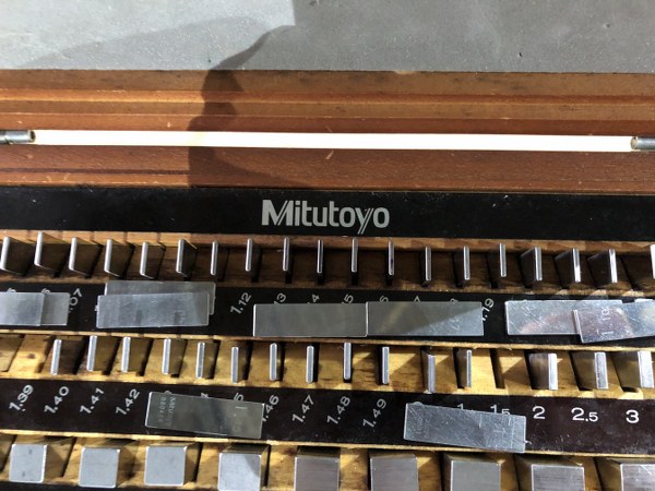 中古その他ゲージ 「ブロックゲージセット」1.005~100 ミツトヨ/Mitutoyo