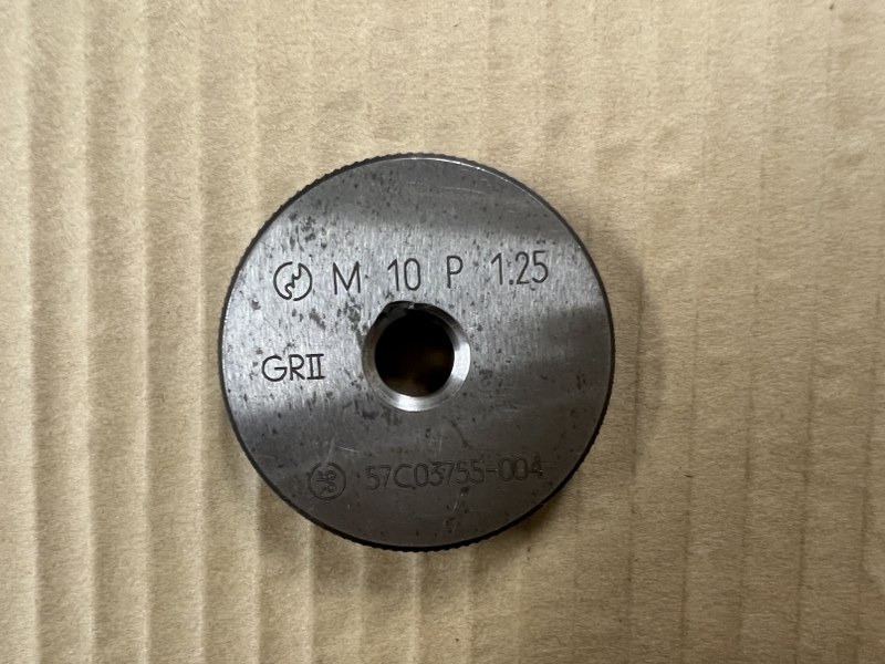 中古Other gauge 【リングゲージ】M10P1.25 GRII 第一測範/DAIICHI SOKUHAN