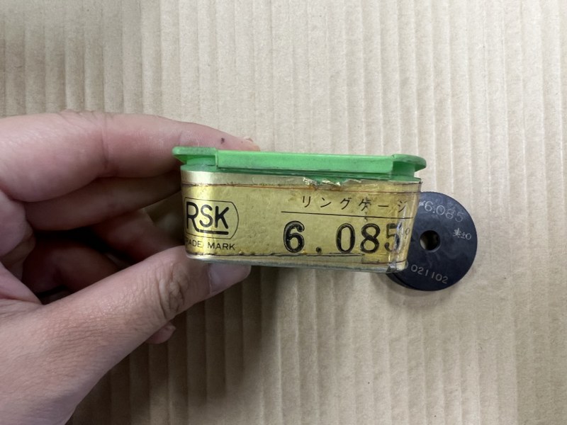中古Other gauge 【マスターリングゲージ】φ6.085 RSK