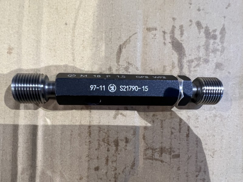 中古Other Screw tools 【ネジプラグゲージ】M18P1.5 GPWPII ISSOKU｜第一測範