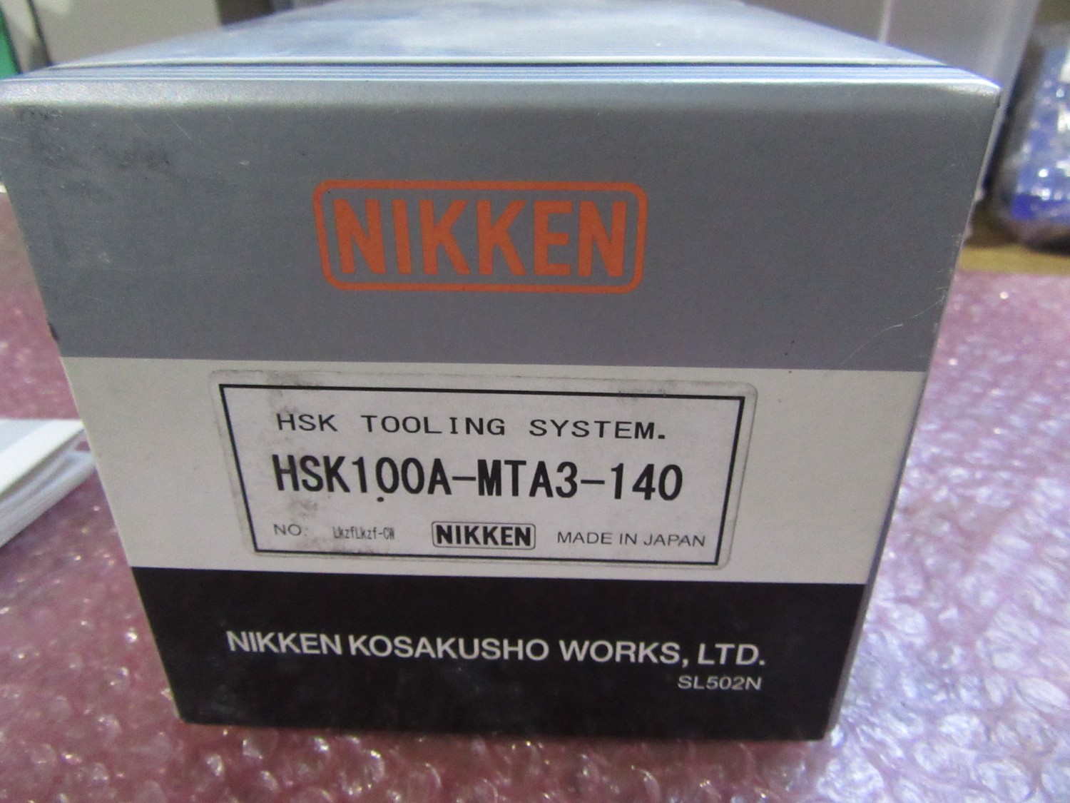 中古HSK-100 【HSKモールステーパスリーブ】HSK100A-MTA3-140　 日研