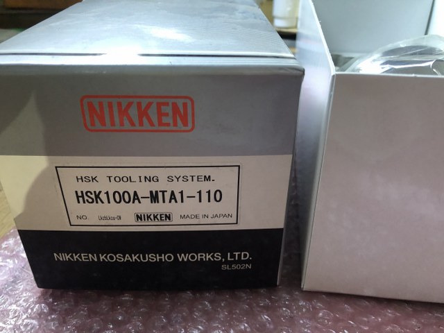 中古HSK-100 【HSKモールステーパスリーブ】HSK100A-MTA1-110 NIKKEN/日研