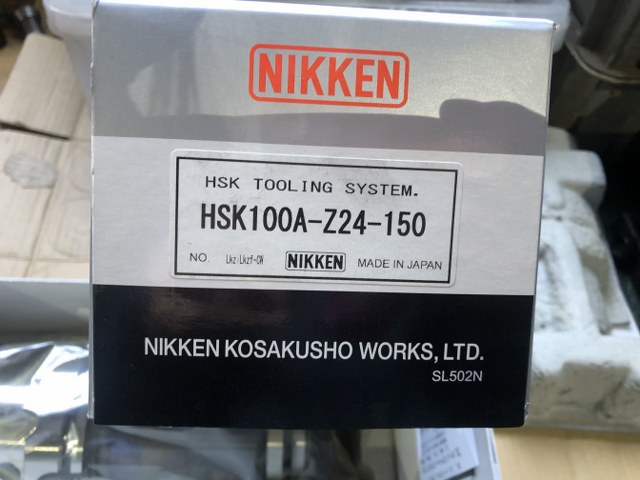 中古HSK-100 【HSKタッパチャック】HSK100A-Z24-150 NIKKEN/日研