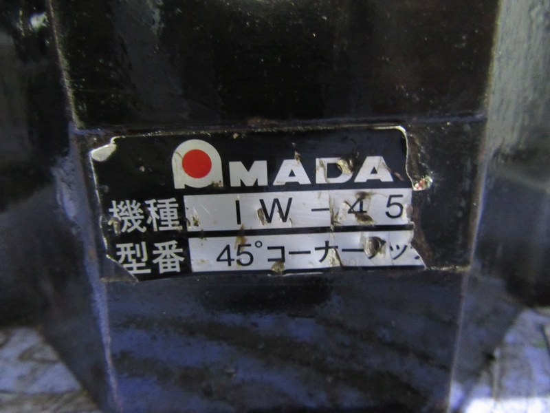 中古セットプレス・IW用品 【アイアンワーカー用金型】IW-45 アマダ/AMADA