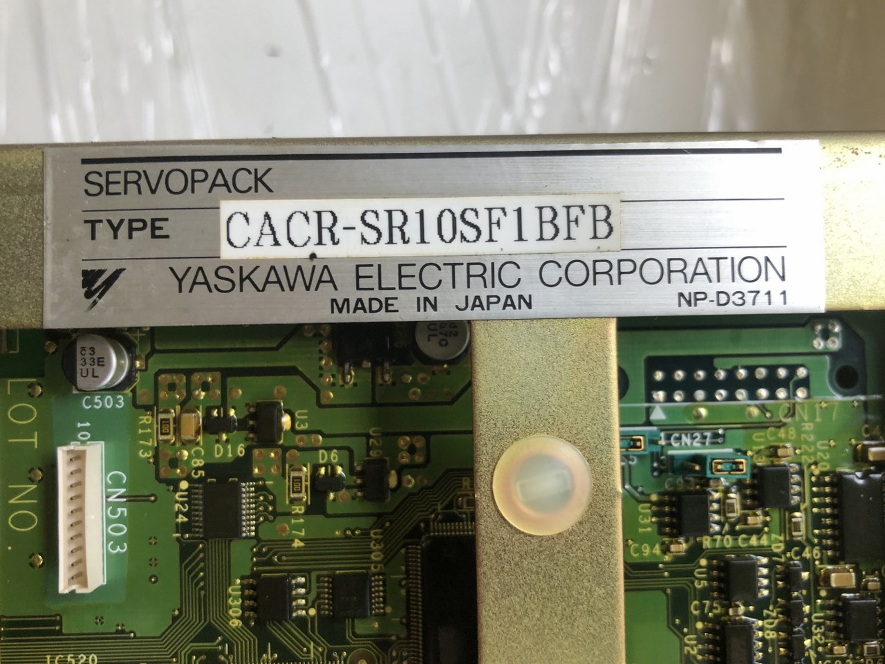 中古Special deals・Set etc 【サーボパック SERVOPACK】CACR-SR10SF1BFB 安川電機 YASKAWA ELECTRIC