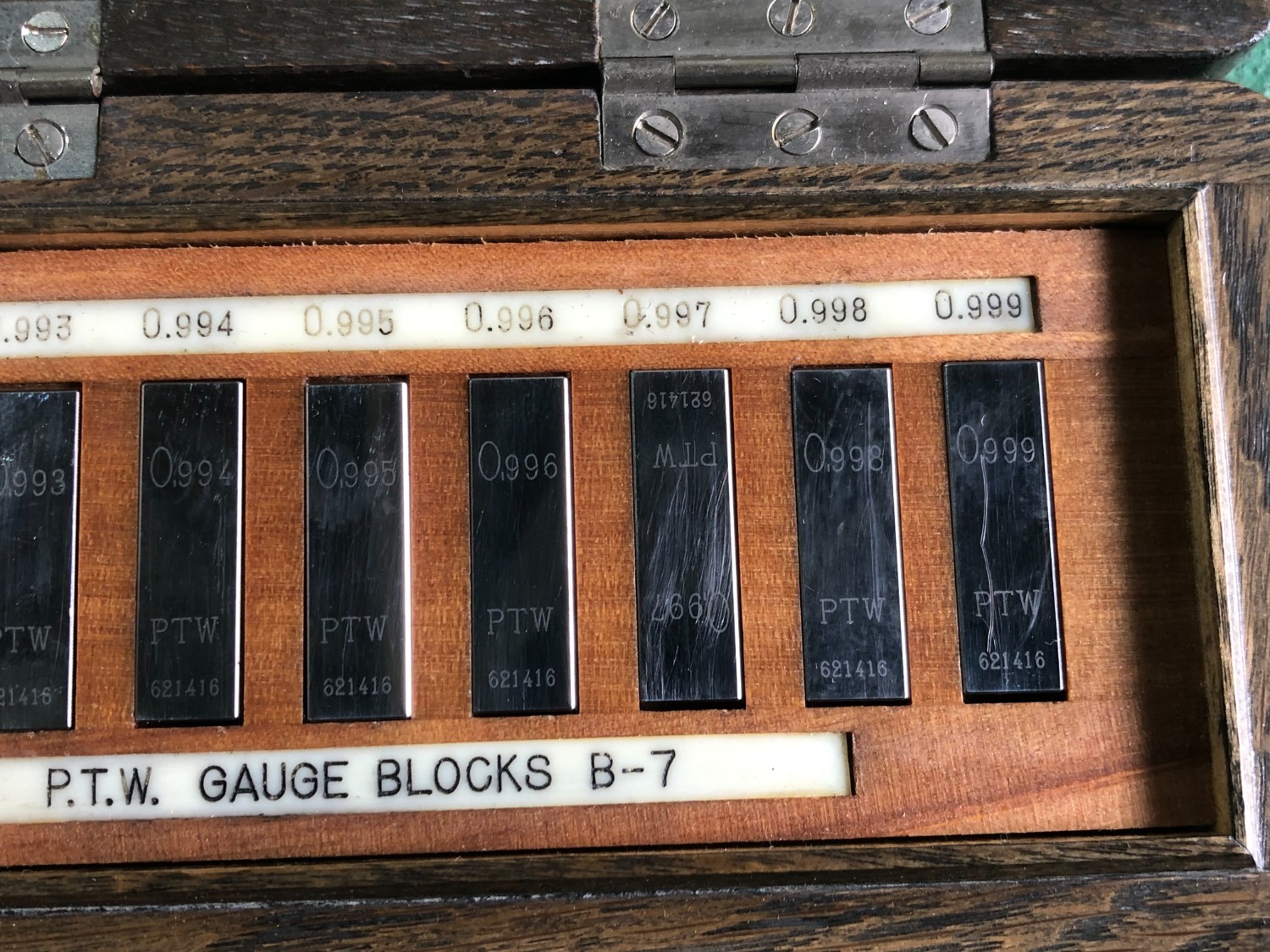 中古Other gauge [PTWゲージブロックセット] B-7 TSUGAMI 