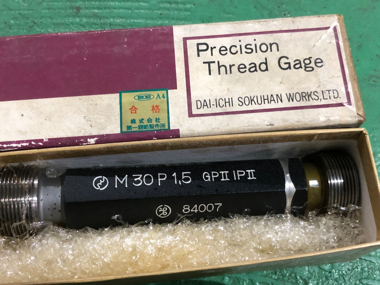 中古Other gauge [ねじゲージ]M30P1.5GPIP2 DAIICHI SOKUHAN