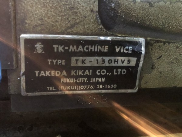 中古Hydraulic vise 【油圧バイス】TK-150HVS 武田 / TAKEDA