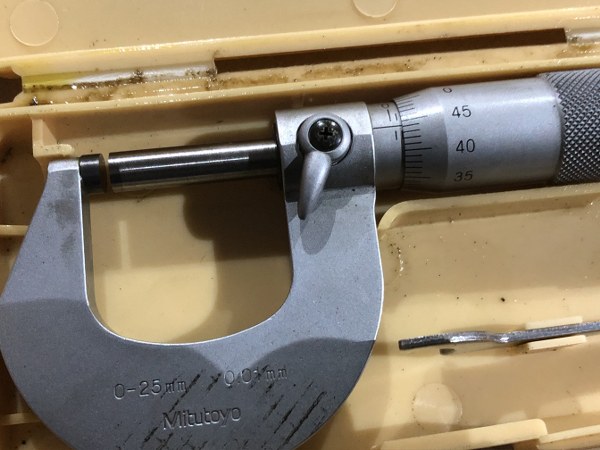 中古Outside micrometer 【外側マイクロメーター】0-25ｍｍ ミツトヨ/Mitutoyo