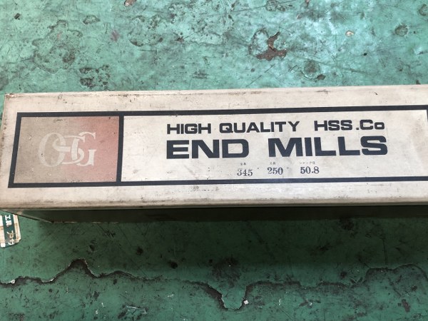 中古End mill(Square) 【4枚刃/スクエア/エンドミル】HSSシリーズ　60ｘ250 OSG オーエスジー