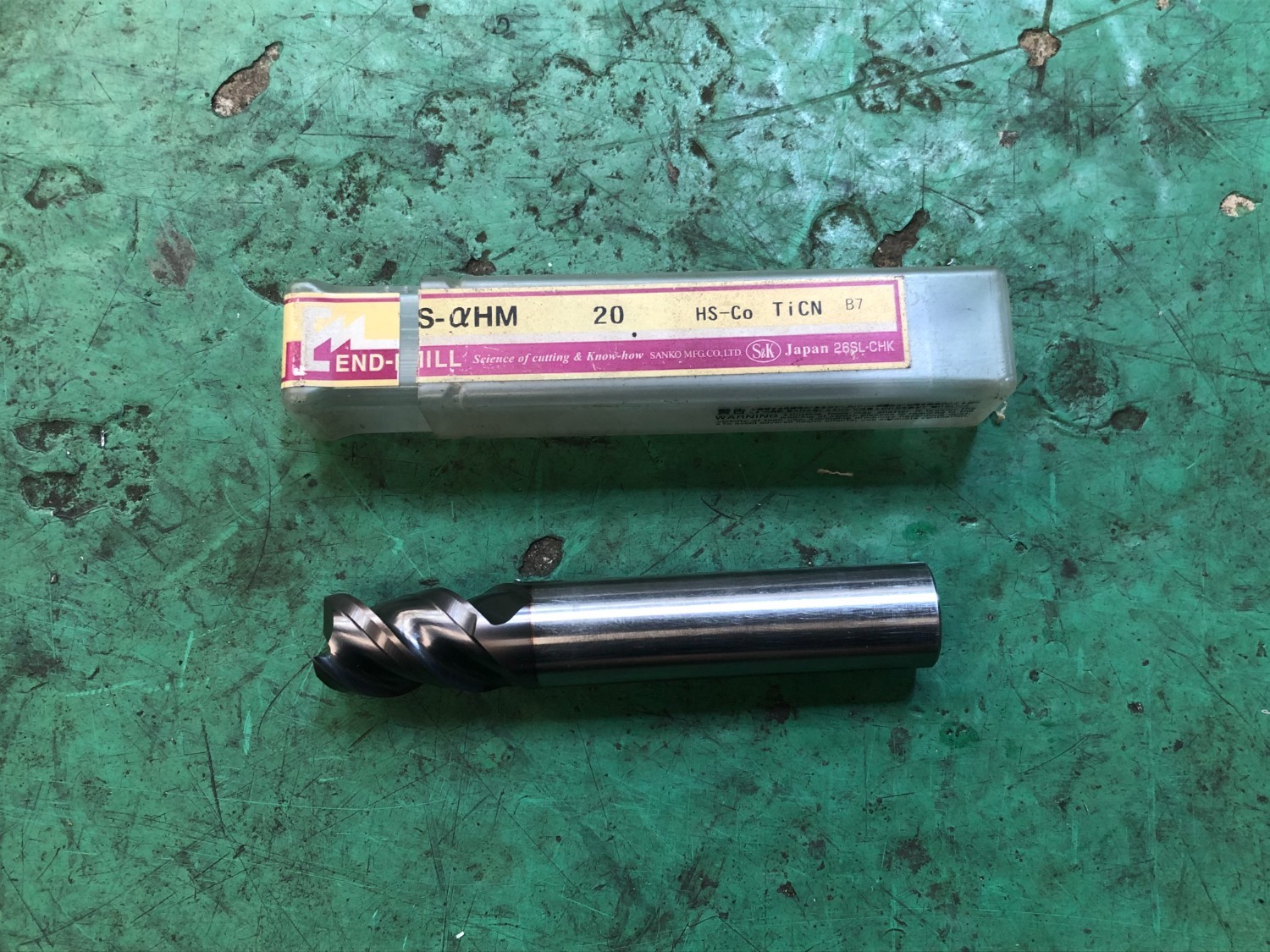 中古Other end mill αニックエンドミル ハードタイプ20 SANKO TOOL