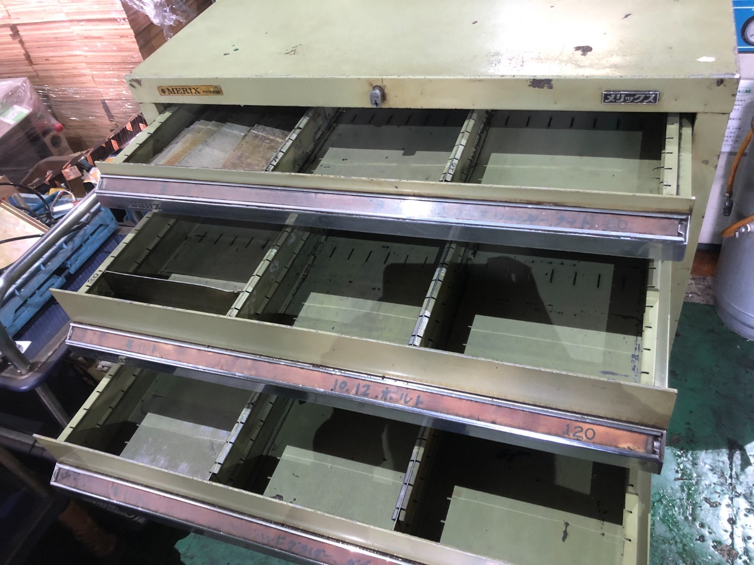 中古Cabinet キャビネット7段 MERIX