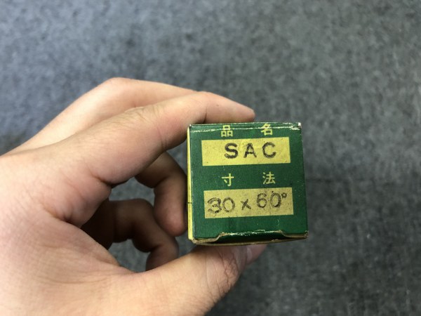 中古その他ねじ切り・ネジ造形工具 【柄付アングルカッター】SKH9シリーズ　30ｘ60° フクダ精工/Fukuda seiko