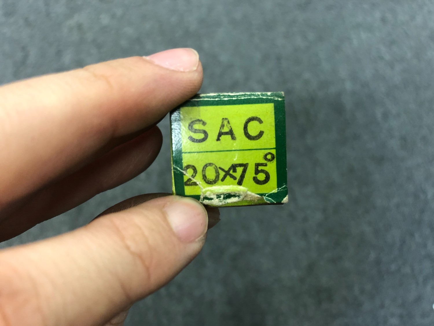 中古その他 柄付アングルカッター SAC20X75 フクダ精工