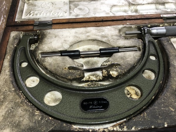 中古Outside micrometer [外側マイクロメーター]150~175ｍｍ　 ミツトヨ/Mitutoyo