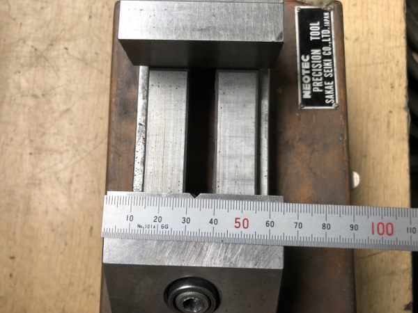 中古Precision vise [精密バイス]口幅65ｍｍ 榮製機株式会社/NEOTEC