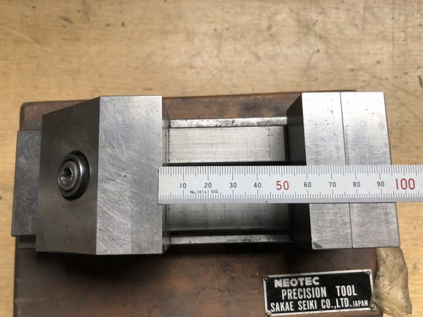 中古Precision vise [精密バイス]口幅65ｍｍ 榮製機株式会社/NEOTEC