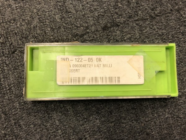 中古Cutting Exchange Chip 【チップ】IND-122-0510K ダイジェット/DIJET
