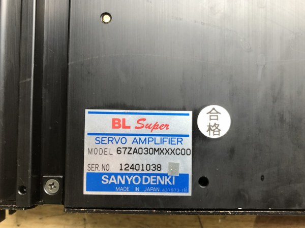 中古その他 [サーボアンプ]67ZA030MXXXC00 山洋電気/SANYO DENKI
