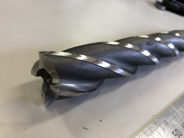 中古End mill(Square) 【4枚刃/スクエア/エンドミル】HSシリーズ S&K/三興製作所