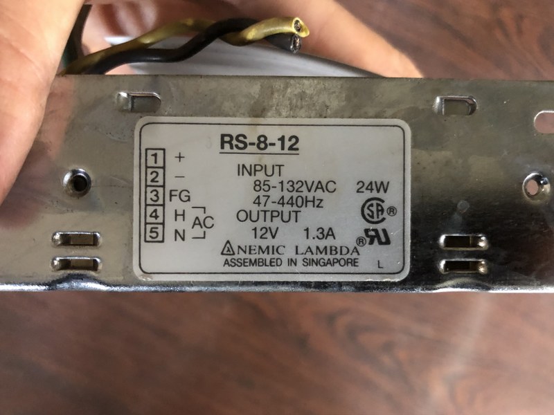 中古お買い得品・1山販売等 【電源装置】RS-8-12　 ネミックラムダ/NEMIC-LAMBDA