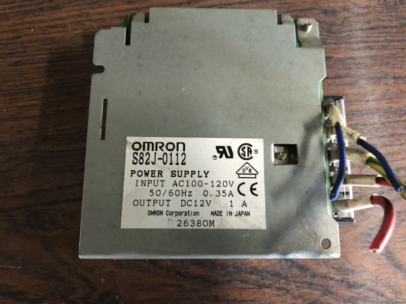 中古お買い得品・1山販売等 【パワーサプライ】S82J-0112 オムロン/OMRON