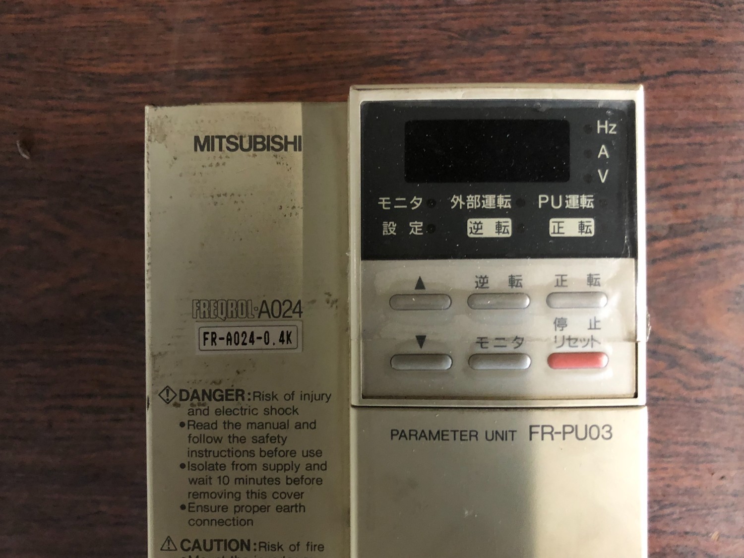 中古Other インバーターINVERTER FR-A024-0.4K (FR-PU03) MITSUBISHI