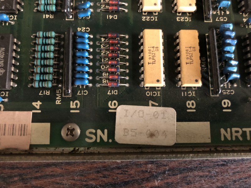 中古お買い得品・1山販売等 【基板】SN.B5-004 ソディック/Sodick