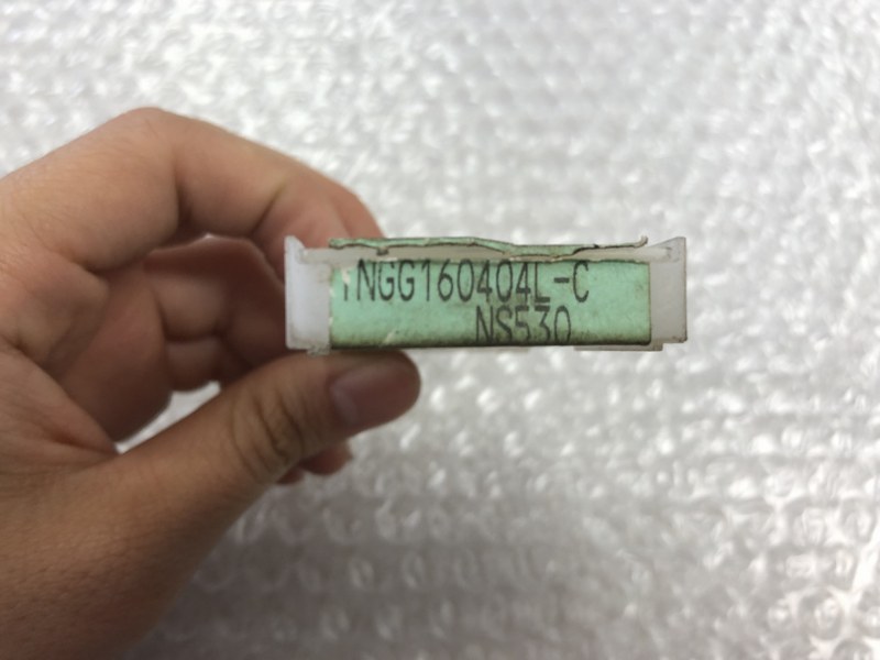 中古Cutting Exchange Chip 【チップ】TNGG160404L-C NS530 タンガロイ/Tungaloy