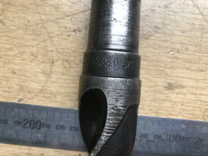 中古Taper shank drills [テーパーシャンクドリル]φ38 NACHI/ナチ不二越