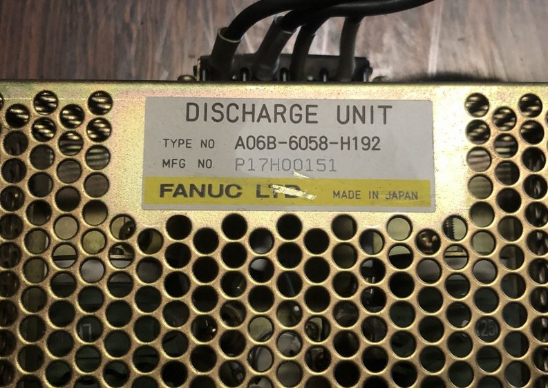 中古お買い得品・1山販売等 【放電ユニット】A06B-6058-H192 FANUC/ファナック