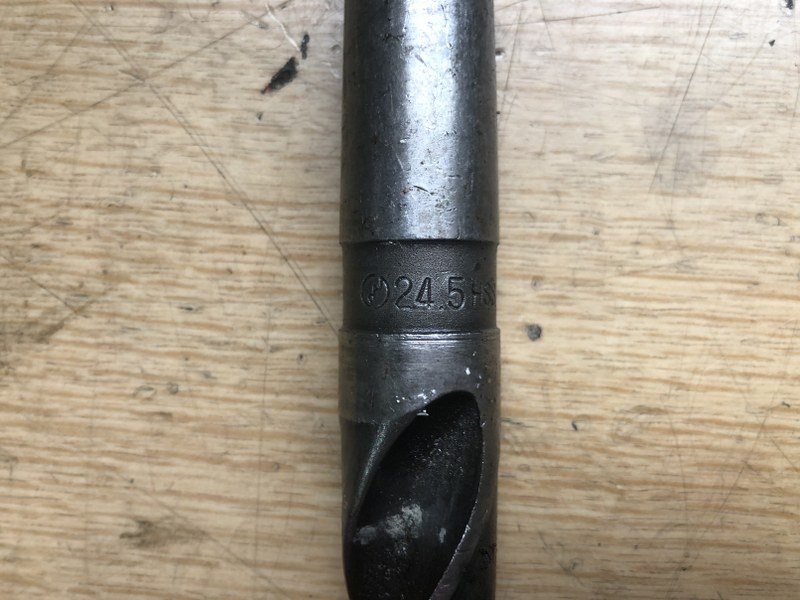 中古Taper shank drills [テーパーシャンクドリル]φ24.5 コベルコ/KOBELCO