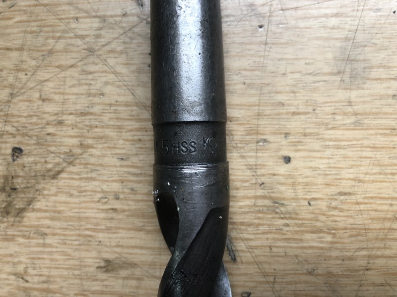中古Taper shank drills [テーパーシャンクドリル]φ24.5 コベルコ/KOBELCO