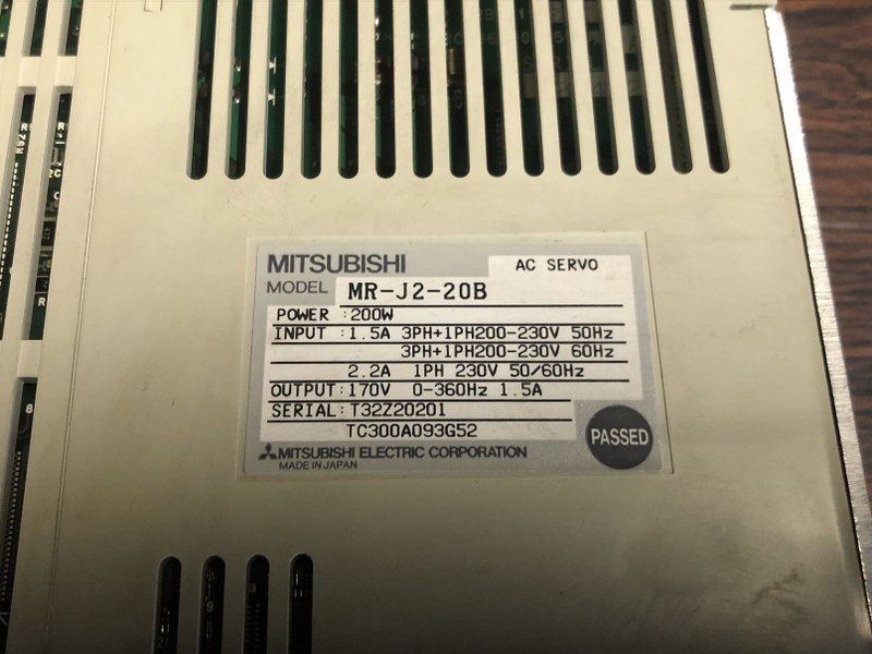 中古その他 [サーボアンプ]MR-J2-20B 三菱/MITSUBISHI
