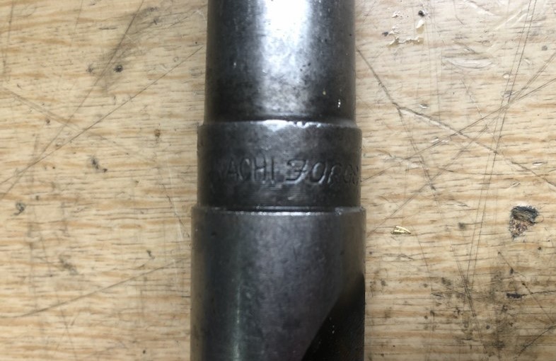 中古Taper shank drills 【テーパーシャンクドリル】HM-35 NACHI FORCE