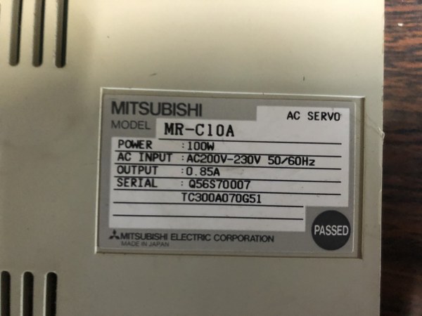 中古Special deals・Set etc 【サーボアンプ】MR-C10A 三菱/MITSUBISHI