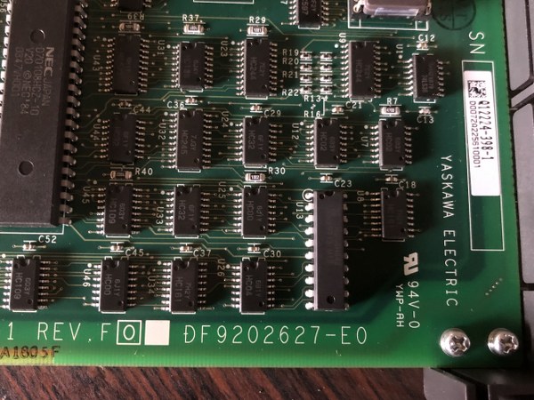 中古お買い得品・1山販売等 【基板】DF9202627-E0（JANCD-PC51 REV.F0） 安川電機 YASKAWA ELECTRIC