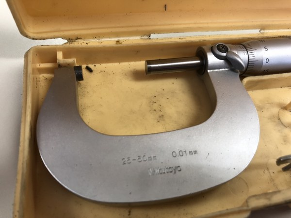 中古Outside micrometer [外側マイクロメータ]25～50mm ミツトヨ/Mitutoyo