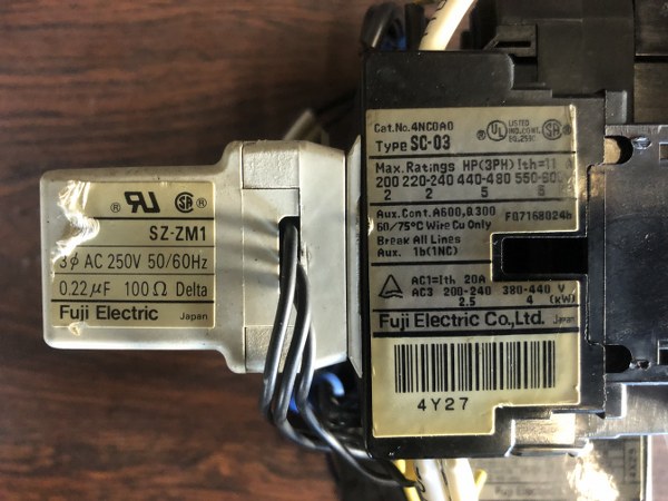 中古その他 「標準形電磁接触器」不明 富士電機/FUJI ELECTRIC
