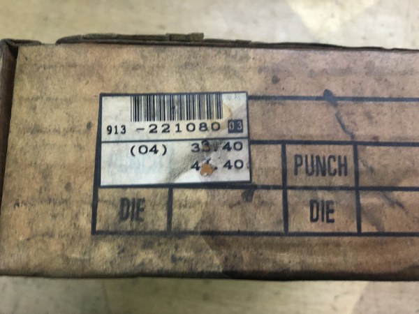 中古Die 【タレパン金型（ダイ）】33.40ｘ44.40 アマダ/AMADA