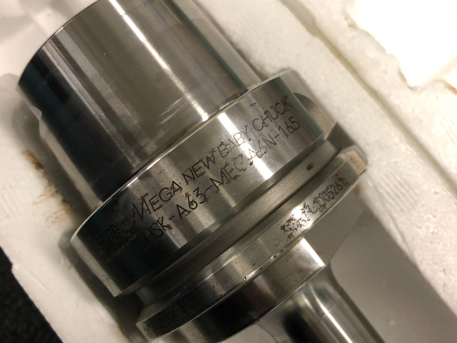 中古HSK-63 メガニューベビーチャックHSK-A63-MEGA 6N-165 BIG DAISHOWA